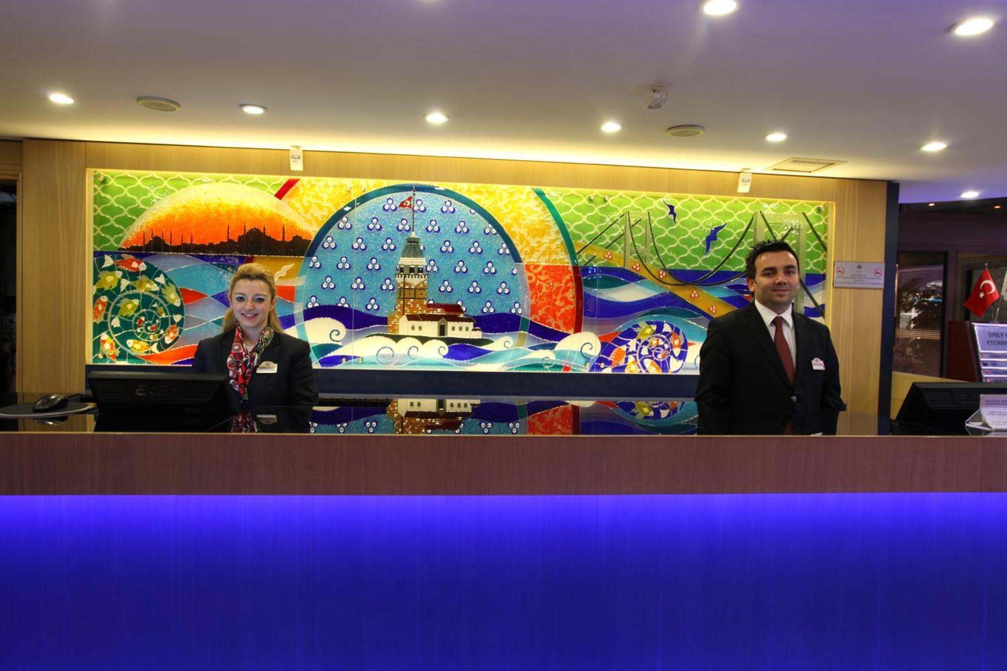 Güneş Hotel Merter Estambul Restaurante foto